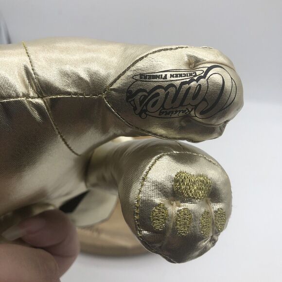 Raising Canes Plush Dog Gold Limited Edition 28th Golden Birthday With Tag - Picture 10 of 11